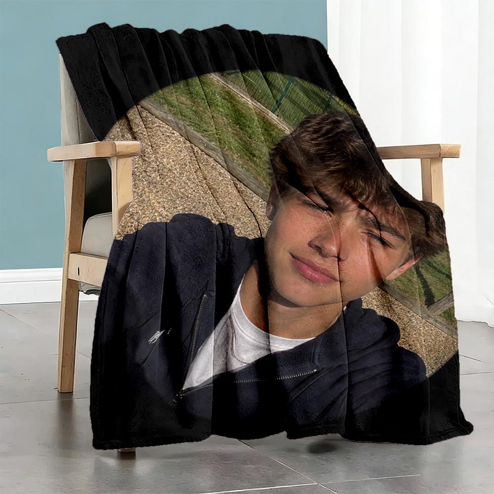 Customize Photos Personalized picture Blanket Multi-purpose Personalized Blanket Soft & Cozy Perfect for Bed Livingroom Living Room Office Chair