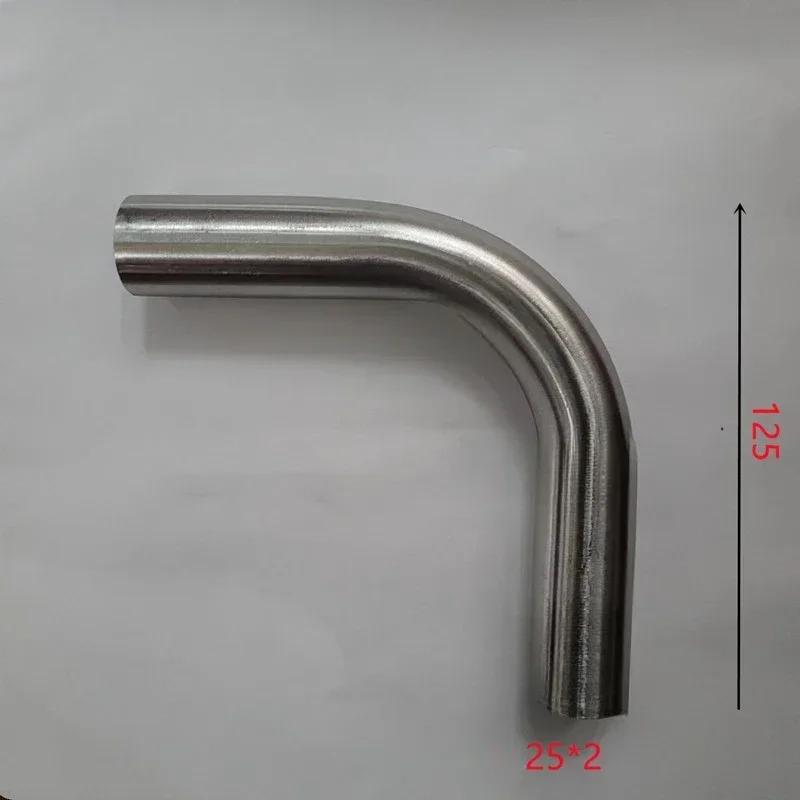 304 Stainless Sanitary 45 Degree 90 Degree Elbow Lengthen Seamless Pipe Welding Pipe Fitting