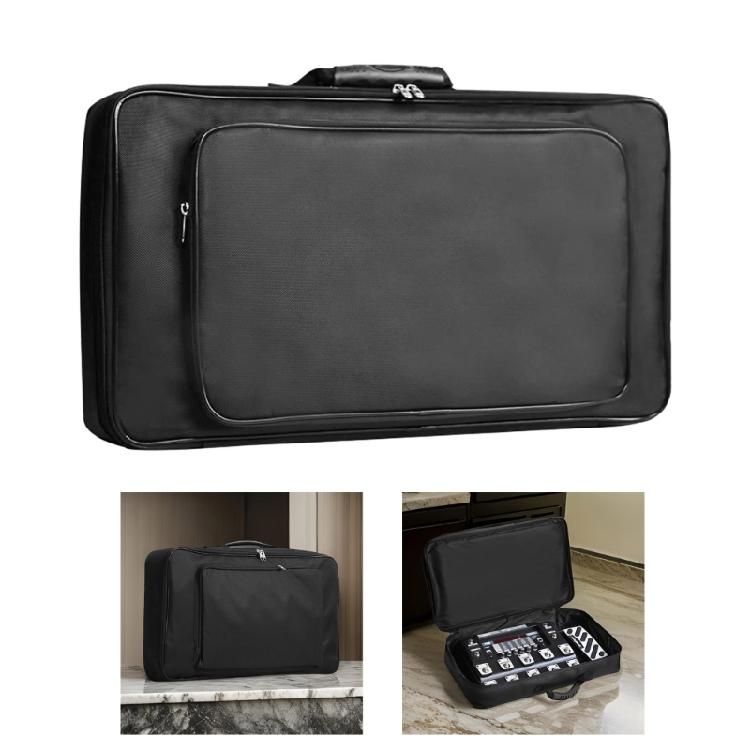 Guitar Effect Pedal Bag, Waterproof Pedalboard Bag Guitar Effects Pedal Board Carrying Bag for Guitar Effect Pedalboard