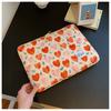 JYL Laptop bag,Korean Heart Floral Sleeve 11 Inch iPad Pro 14 15 Inch Laptop Storage