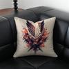 Anime Epic AAttack on TTitan Cushion Cover Pillow Case Antidustmite Invisible zipper silky short plush Sofa cushion