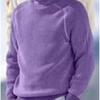 Men's Turtleneck Bottoming Shirt Thermal Long-sleeved Knitted Sweater Top