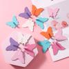 Creative Stainless Steel Butterfly Wall Hooks Self Adhesive Wall Mounted Butterfly Storage Hanger Decorative Key Holder Kitchen
