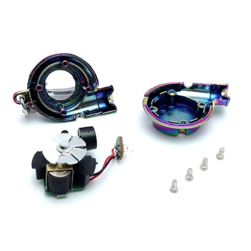 1ks LED prívesok na kľúče do auta Turbo