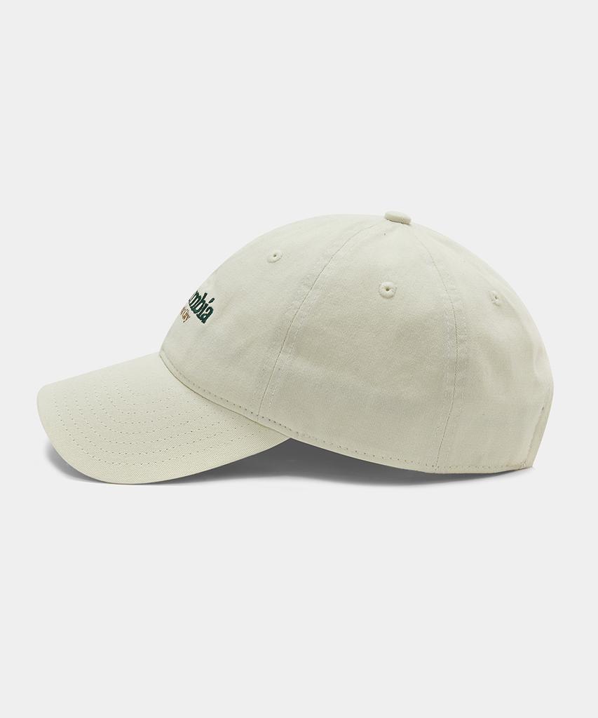 COLUMBIA UNIVERSITY Nyc Emb Washed Oversized Cap_Ivory