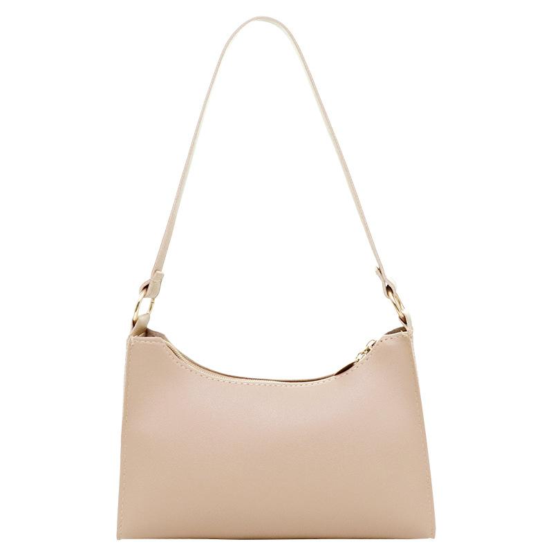 Underarm Bag S Fashionable Simple Baguette Korean Style Handbag for Women