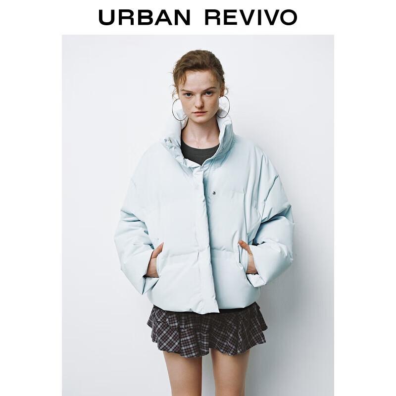 

UR Женская повседневная куртка пуховик свободного кроя со стойкой UYY150041 XS