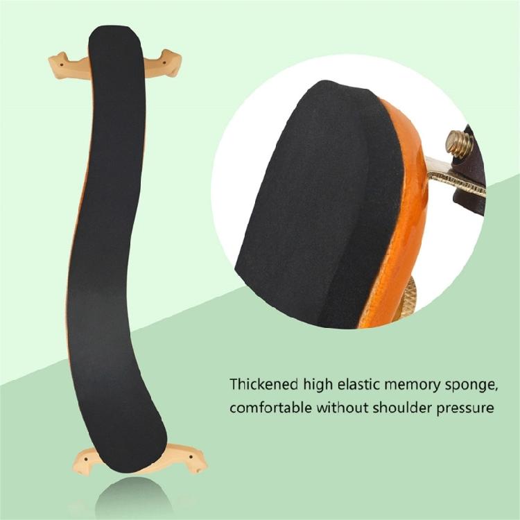 Height Adjustable Feet Violin Shoulder Rest Universals Violin Parts, Easy to Use