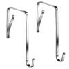 5Pcs 100x48mm Door Hanger Iron Door Hook Simple Adjustable Over The Door Hook  Hats