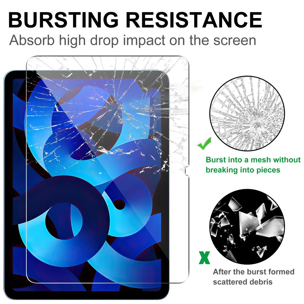 For iPad Air 13 (2025)/(2024) Screen Film Arc Edge Tempered Glass Tablet Screen Protector