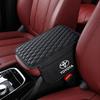 Car Armrest Box Height Pad Mounted Memory Cotton Central Box Car Interior For Toyota GR Sport Hilux Aygo Yaris Corolla Rav4 CHR Auris Cruiser Camry