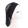 Wide Band Crochet Hair Snood Elastic Hair Care Sleeping Hat Fashion Mesh Hair Net  Ladies