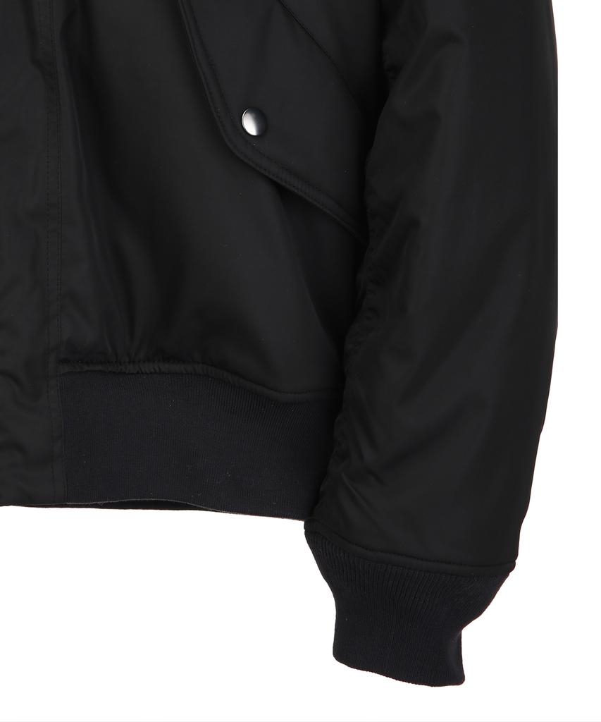 Il Corso Shawl Flight Ma-1 Jacket Black