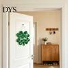 St Patrick Day Door Sign St. Patrick's Wooden Sign, Luck Clover Green Hat Themed Hanging Front Welcome Plaque Plaque, Decorative Ornaments for Holiday