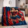 1pc Wonder Woman Flannel Throw Blanket - HD Printed Lightweight Soft Warm All-Season Blanket for Sofa, Bed, Travel, Camping 130