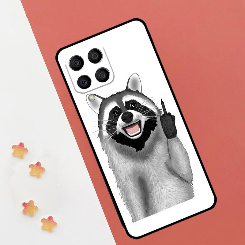 

Cartoon Raccoon Kawaii For Samsung Galaxy M31 M55 M15 M11 M21 M13 M33 M35 M53 M14 M34 M54 M12 M32 M52 M06 M16 Case Samsung M33