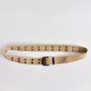Breasted For Women Hollow Korean Waist Strap Double Grommet Hole Man Waistband Canvas Waist Belt