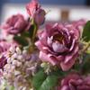 Autumn Color Peony Flower Elegant Peony Simulation Flower Artificial for Table Setting & VisualFocus in Dining Area
