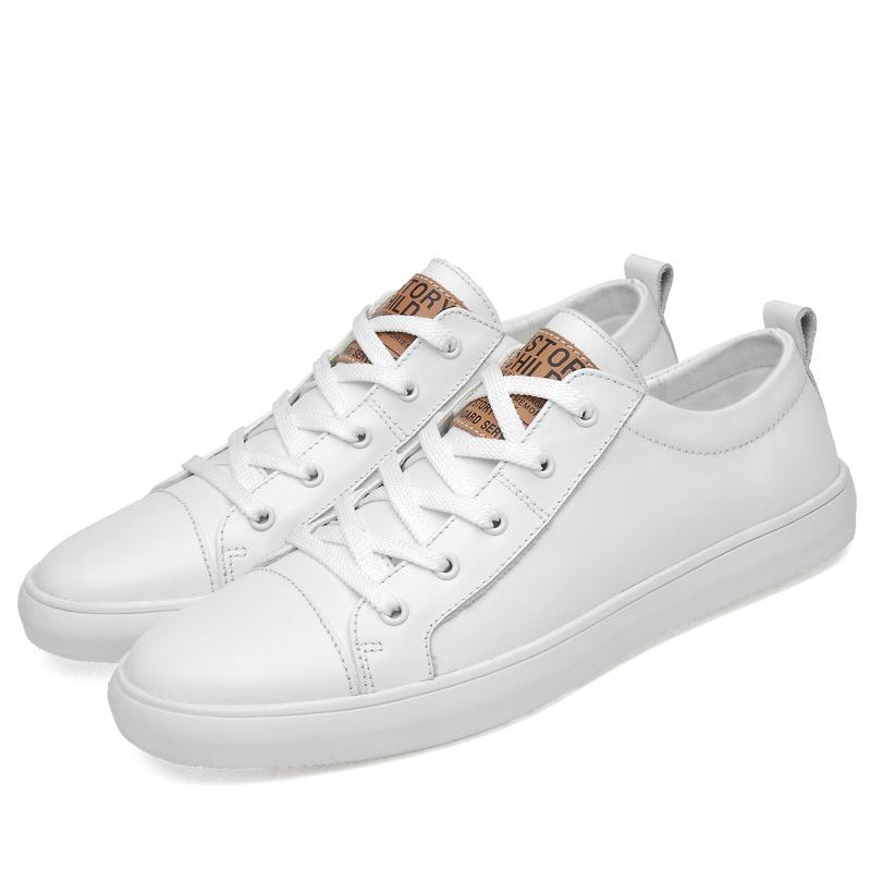 Board Shoes Winter 221 New Soft Leather Soft Sole Casual Sports Shoes Trendy Shoes