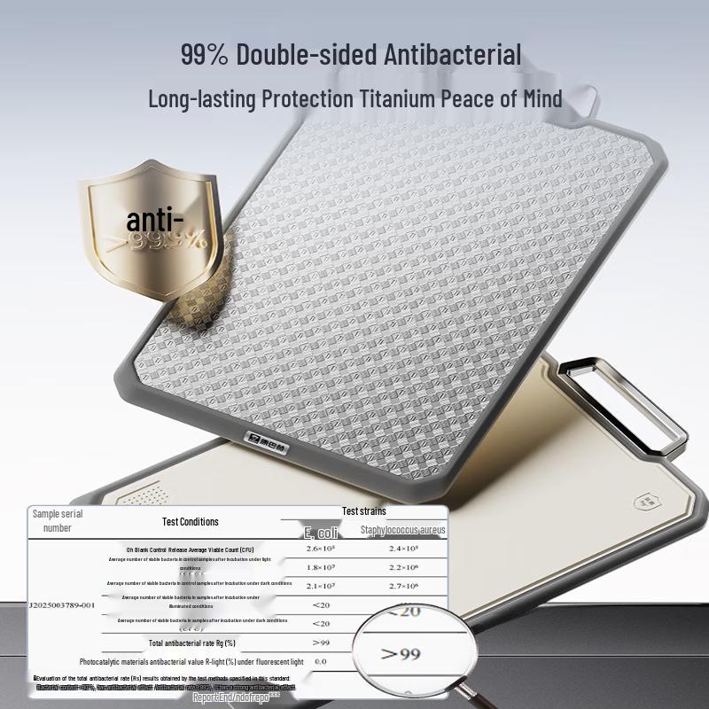 KOBACH Pure Titanium Double-Sided Antibacterial Cutting Board