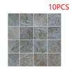 20-60pcs Self Adhesive Wallpaper Kitchen Tile Oil-proof Waterproof Wall Stickers Buiding Blocks Peel & Stick Oil Proof Kitchen