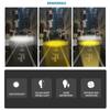 Motorcycle LED Fog Lights ATV Driving Fog Light Dual Color Work Light Bar Motorcycle Headlights Auxiliary Spotlight