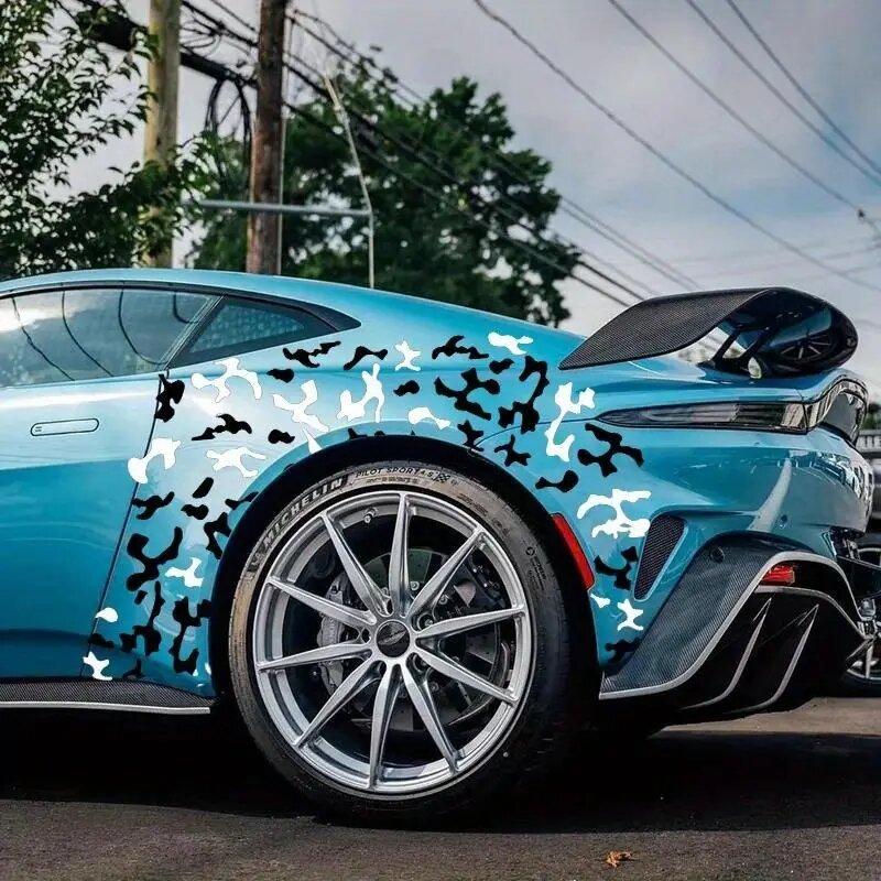 Creative Car Sticker Fancy Design Vinyl Sticker Car Body DecorationMulti-color-For Cars, Trucks, Walls, Laptops, Windows
