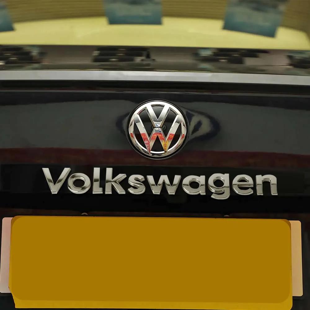 Für VOLKSWAGEN Volkswagen Auto Styling ABS Emblem Aufkleber für Golf Passat Polo Tiguan Scirocco Jetta Caddy T-ROC R Heckklappe Dec