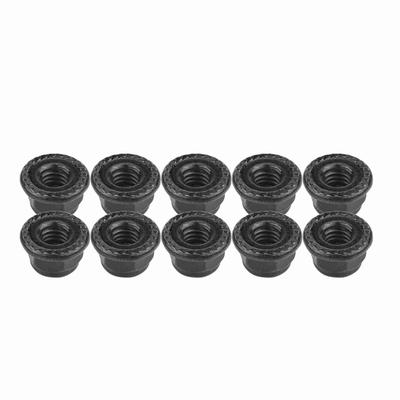 10 Pcs Universal CNC Machined Metal Wheel Lock Nut for 110 Scale RC Model Car