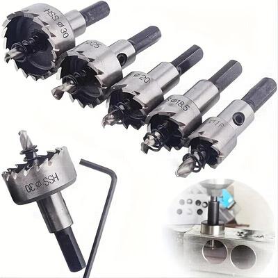HSS Hole Saw Drill Bit Metal Hole Cutter Stainless Steel Aluminum Sheet Circular Drill Bit Tool
