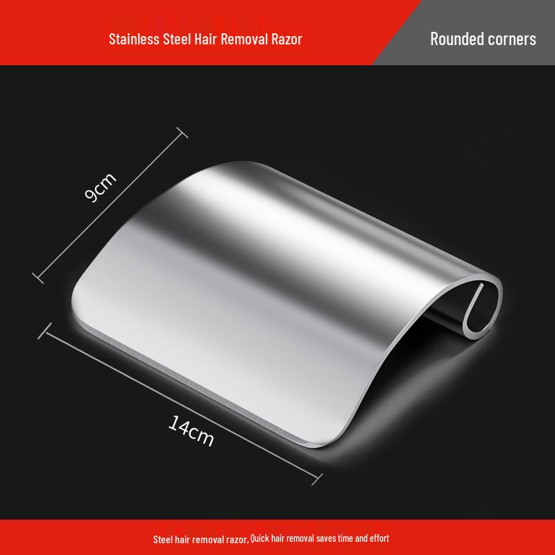 Hog Bristle Manganese Stainless Steel Scraping Tool for Pigskin Hair Removal and Slaughter