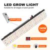EU Stock Hydroponic Gardening Indoor Plants 240W LED Grow Light Meanwell Driver LM301H 3500K UV IR LED Grow Light