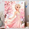 Disney DIY Pearl Art Painting Frozen Elsa Home Wall Decoration Pearl Gemstone Painting Pictures Crafts Home Decoration