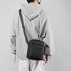 Solid Color Men Crossbody Bag Multifunctional Small Square Bag Fashion Nylon Shoulder Bag  Business