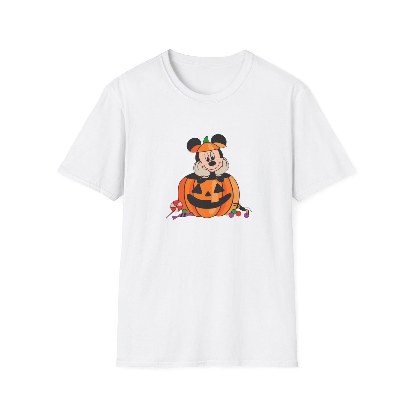 Halloween Mickey Mouse T-Shirt, Unisex Tee, Fall Fashion, Trick or Treat [...] S разноцветный