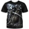 Sommer Rundhals bedrucktes Kurzarm Freizeit-Top Herren Damen T-Shirt