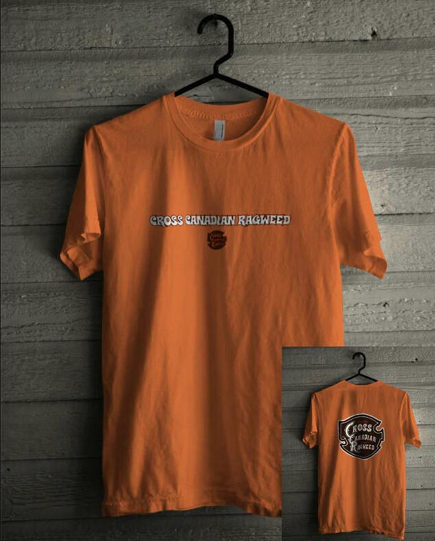 1994 Cross Canadian Ragweed Colour Orange Shirt Unisex T-Shirt L