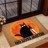 Cartoon Ins Style Cat Knife Welcome Rugs Kitchen Front Door Mats Living Room Bedroom Entry Doormat Washable Non-slip Floor Mat