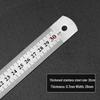 Set di righelli in acciaio ispessito: Righello Dritto 15cm-2m per Disegno & Disegno Tecnico, Spedizione Gratuita