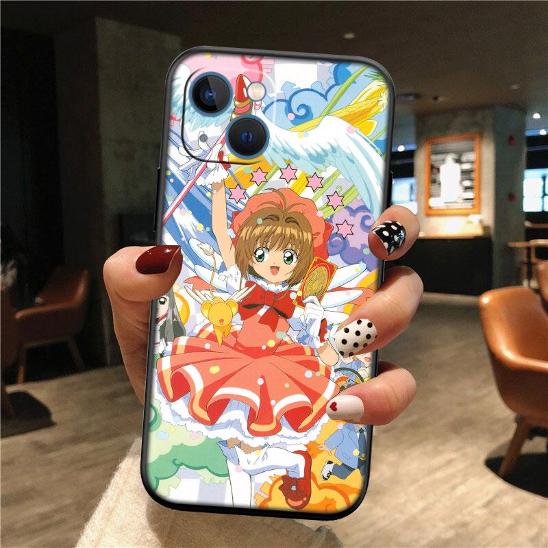 TR7 C-Cardcaptor S-Sakura Shell Phone Case for OPPO A40 A60 A80 A15 A16 A16K A12 A17 A17K A54 A54S A53 A53S A55 A56 A57 A98 F23