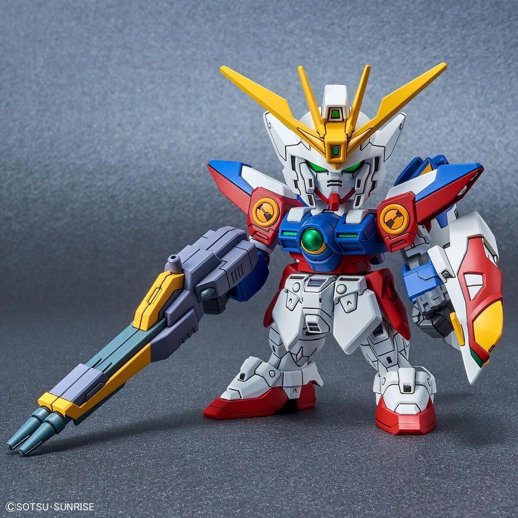 SD Gundam EX Standard New Mobile Report Gundam Wing Wing Gundam Zero Forhåndsfarget Plastmodell