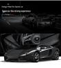 XPeng Steering Wheel Cover for P7, G3, G3i, P5 - Genuine Leather Carbon Fiber, High-Quality.
