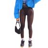 Bobbi K21PT668 Multi-color Women's European & American 2021 Fall/Winter Fashion Tight See-through Mesh Leggings
