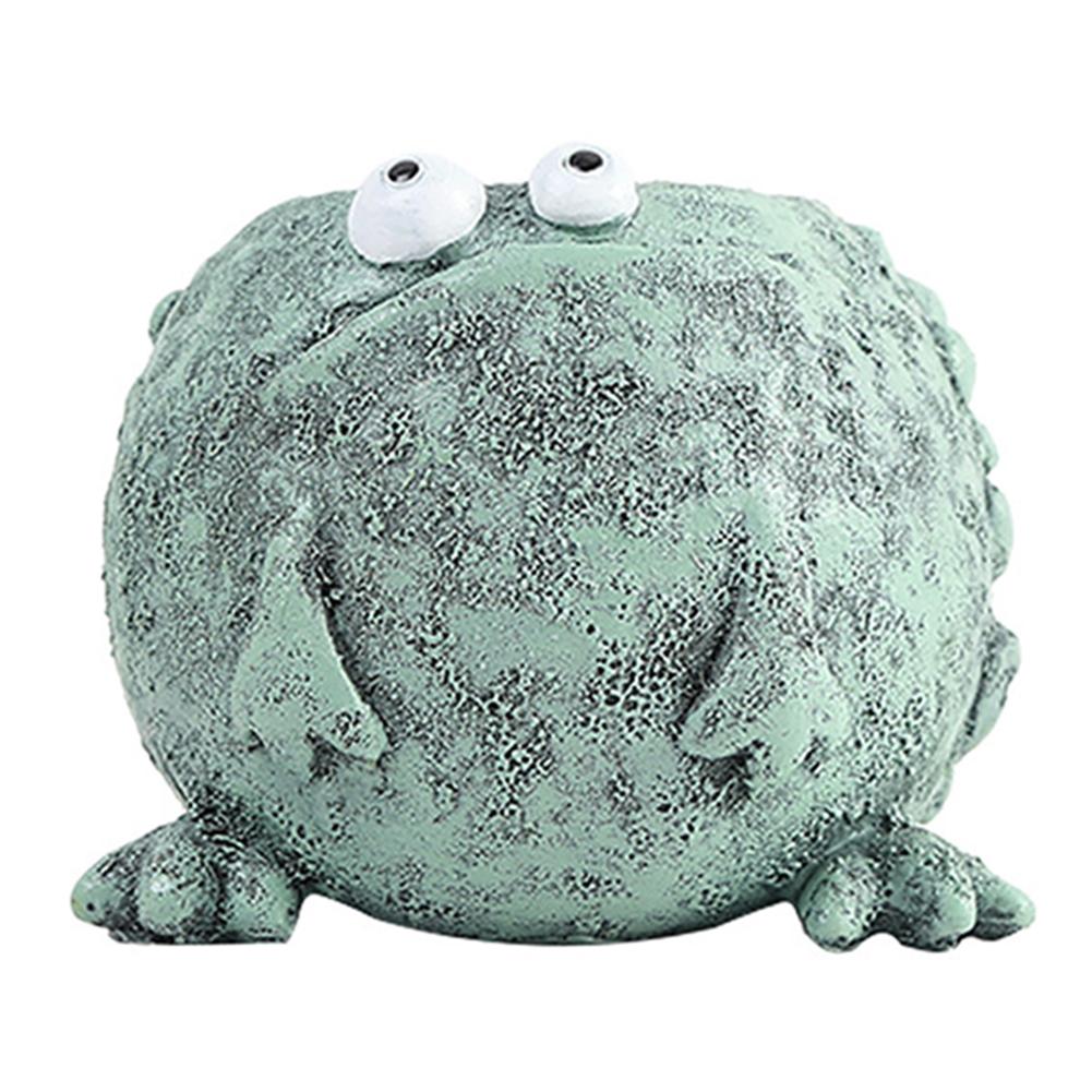 Funny Frog Planter Resin Cartoon Frog Flower Container Cute Frog Succulent Pot Small Frog Planter Ornament for Indoor Plants
