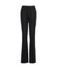 DRAE Linen-Blend Skinny Leg Pants_Black