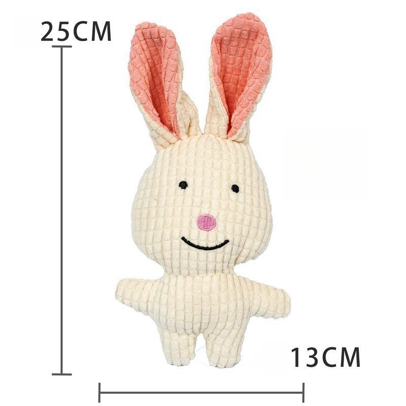 Pet Bite-resistant Plush Dog and Cat Sound Toy