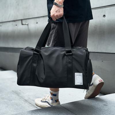 Simple Men's Fitness Bag, Training Bag, Dry-wet Separation, Large-capacity Hand-held Travel Bag, Single-shoulder Crossbody Travel Bag, Men's Bag