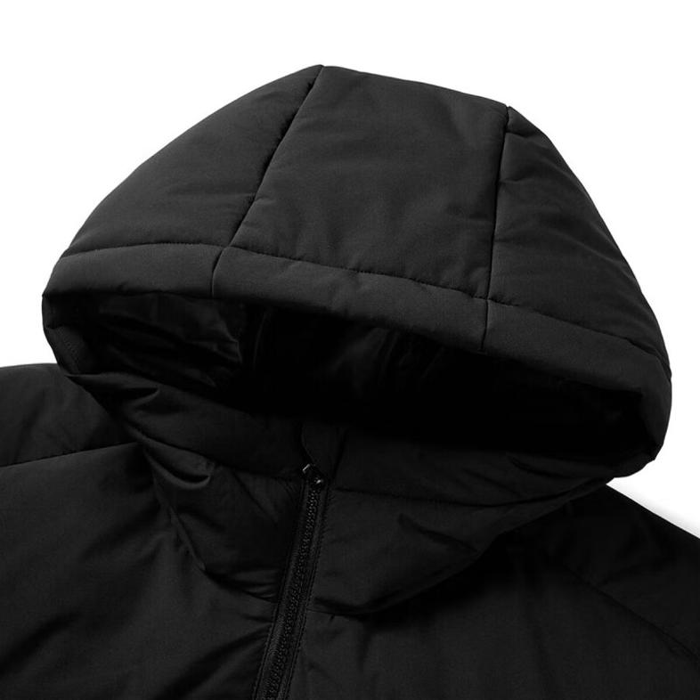 Adidas Duck Down Zipper Sports Warm Hooded Down Jacket Men Jacket KC2156