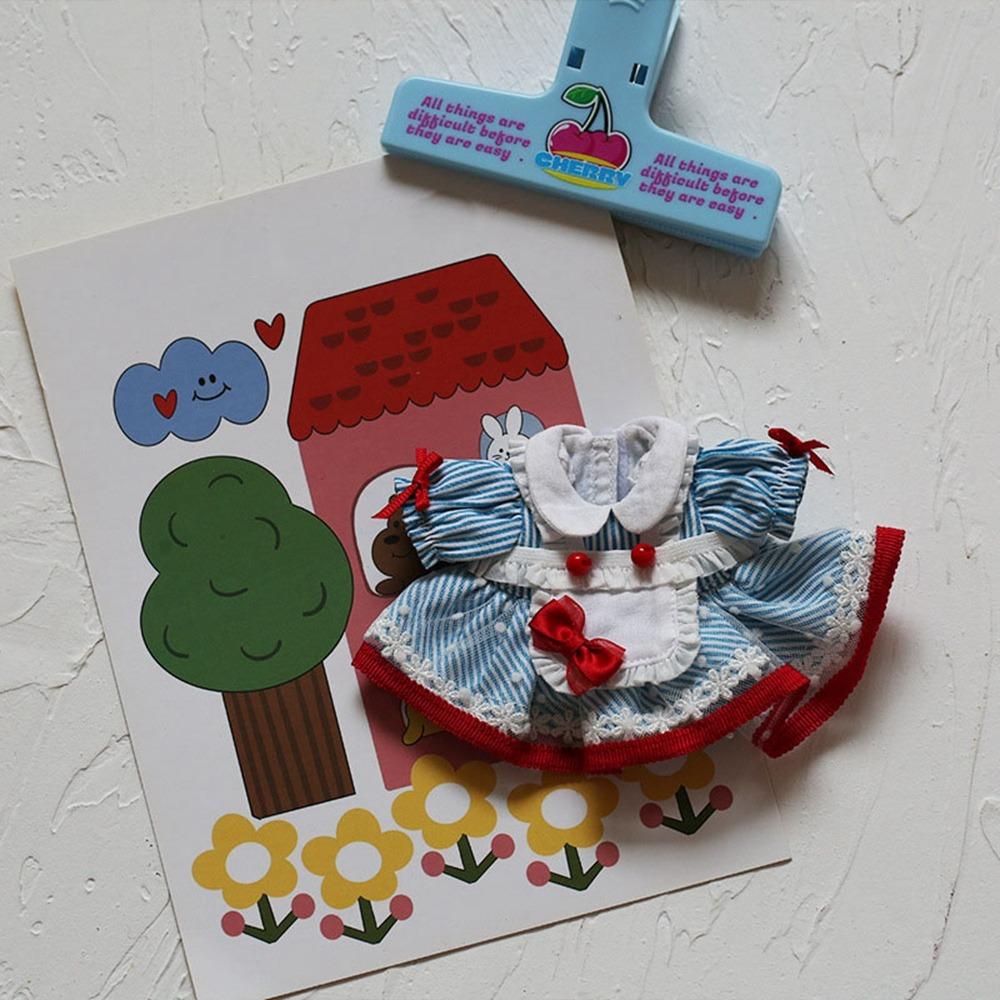 Cute Doll Lovely Clothes Lolita Plush Dolls Clothes Fashion Dresses Skirt  For 10cm Cotton Doll