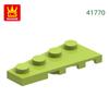 119Pcs/Lot 41770 2x4 Left Wedge-Shaped Building Blocks Moc Works With Bricks DO-IT-YOURSELF Children's Toys Assembly Gift Box
